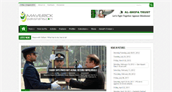 Desktop Screenshot of maverickpakistanis.com